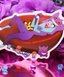 Gaming Katress Vinyl Sticker