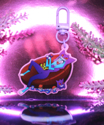 Gaming Katress 2" Keychain Charm