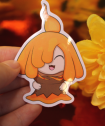 Alternative view of Flambelle Vinyl Sticker