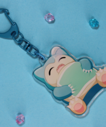 Sleepy Time Charm 2" Keychain
