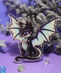 Chibi Alatreon Charm 2" Keychain