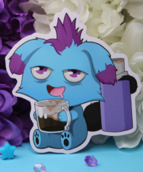 Depresso Espresso Vinyl Sticker