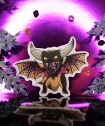 Alternative view of Chibi Negigante Vinyl Sticker