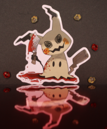 Bloody Mimi Vinyl Sticker