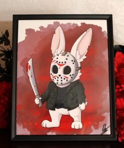 Alternative view of Jason Bun, Friday the Thirteenth 5x7" & 8x10" Homemade Art Print