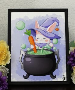 Alternative view of Witch Bun, Brewing Potions 5x7" & 8x10" Homemade Art Print
