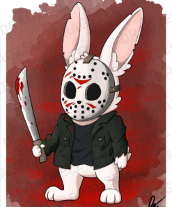 Jason Bun, Friday the Thirteenth 5x7" & 8x10" Homemade Art Print
