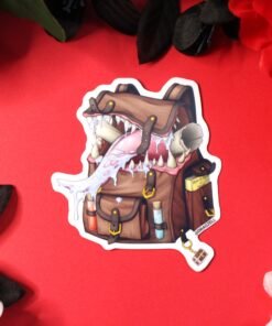 Alternative view of Mimic Backpack, Laminated Vinyl Sticker