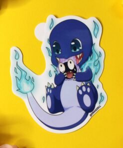 Char Boi, Ghost Type, Laminated Vinyl Sticker