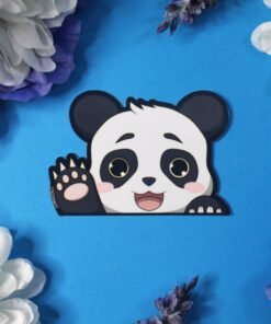Alternative view of Panda Peaker Laminated Vinyl Sticker