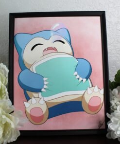 Sleepyhead Art Print, Wall Decor