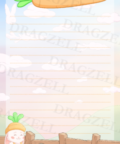 Bunny Farm 4x6" Notepad, Stationary