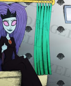 Black Puddle Queen, Wall Decor