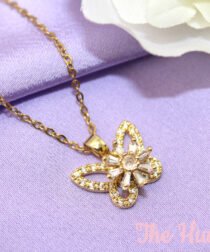 Alternative view of Studded Butterfly, Fidget Jewelry