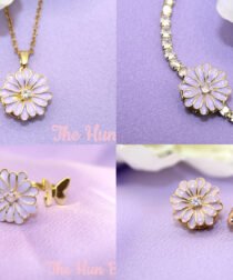 Purple Flower Fidget Jewelry