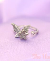 Alternative view of Butterfly Star, Adjustable Fidget Ring